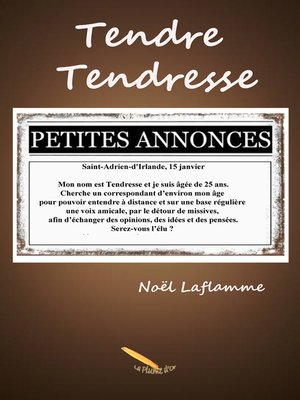 cover image of Tendre Tendresse